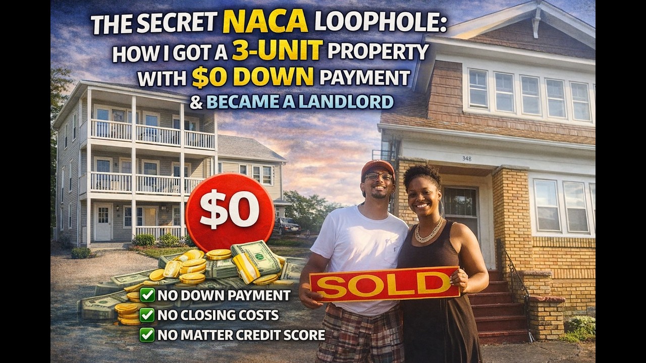The Secret NACA Loophole: How I Got a 3-Unit Property with $0 Down Payment as & Became a Landlord.