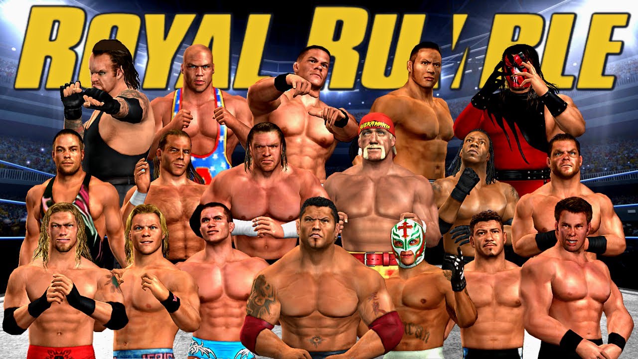 FULL MATCH - WWE Smackdown vs Raw 2006: 30 Man Royal Rumble Match