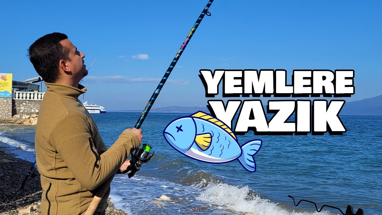 Mudanya'da Yeni Düzenlenen Sahilde Olta Attık