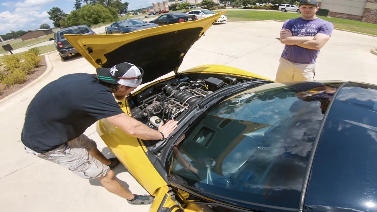 I swear.. I'm burning this Corvette to the ground..