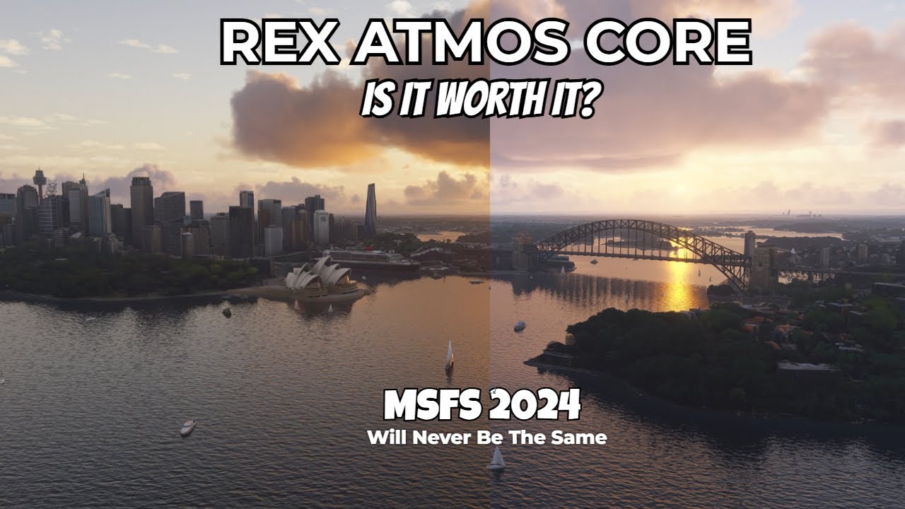 Я установил REX Atmos CORE: MSFS 2024 теперь другой!