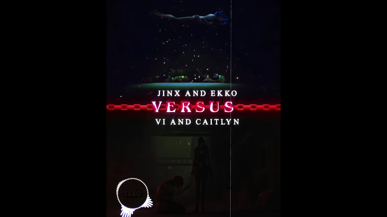 Jinx And Ekko vs Vi And Caitlyn | #shorts