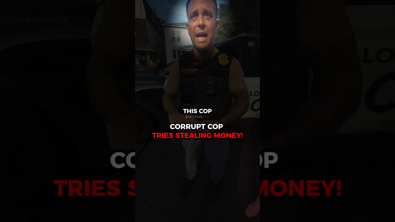 Cop Tried Stealing Man&rsquo;s Money And Walks Himself Into a Lawsuit