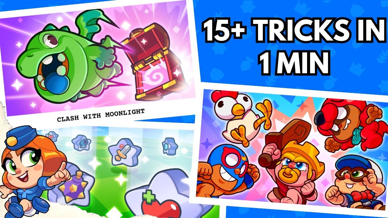 Squad Busters Top 15 Tips and Tricks in 1 min 🤩😍 #SquadBusters