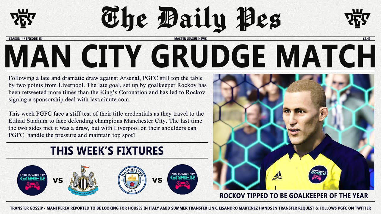 #TheDailyPES S01E13: Manchester City grudge match!