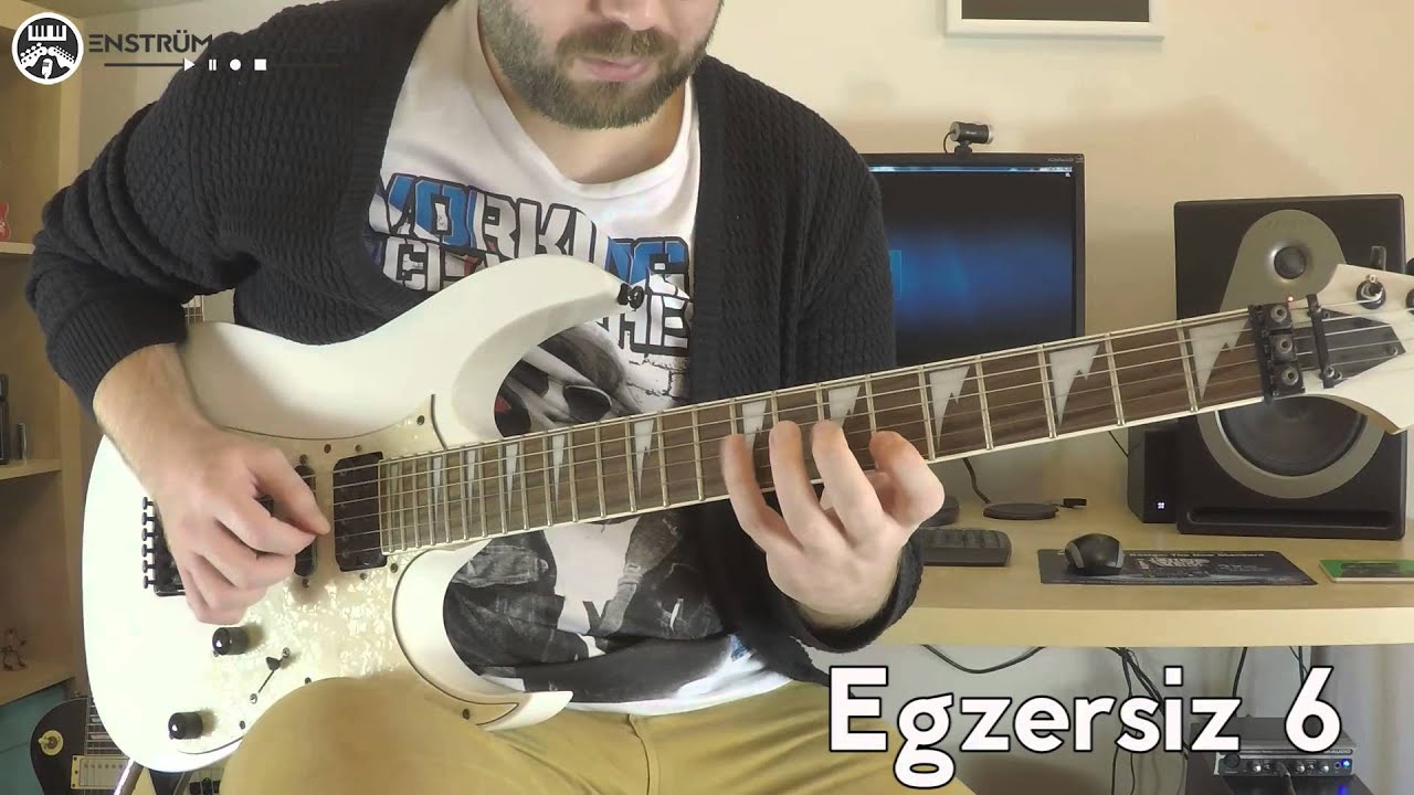 Gitar Dersi: 22-Alt yapı ile Do majör egzersizleri