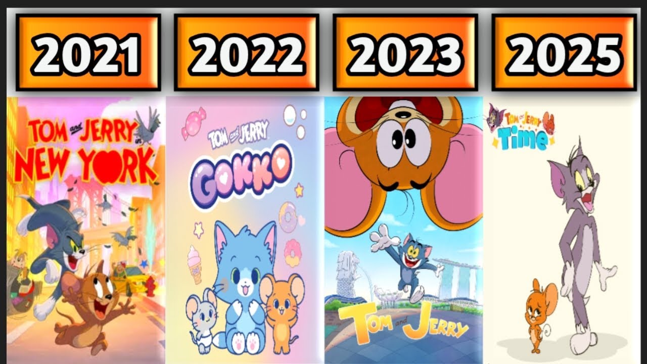 ALL TOM AND JERRY TV SERIES (1975 - 2025)