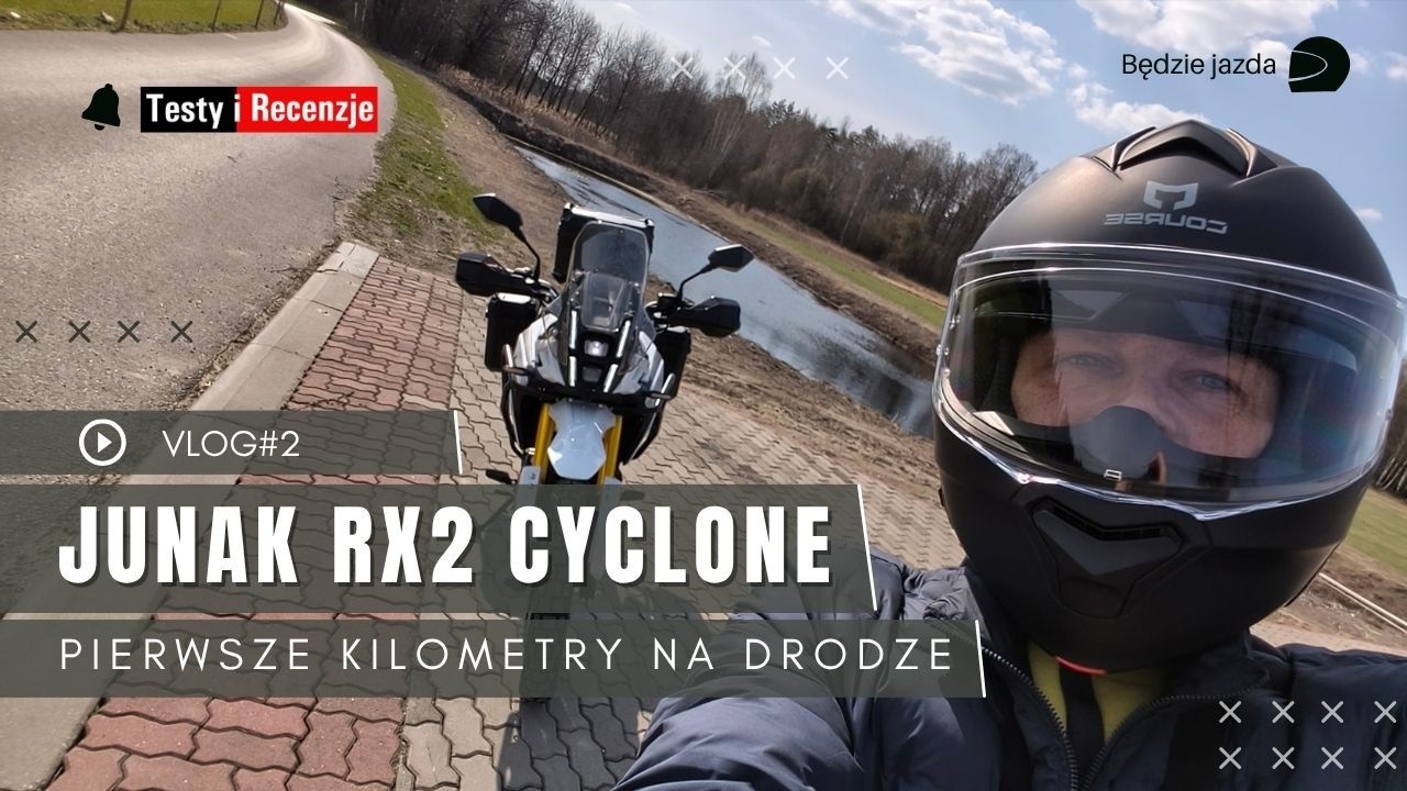 Junak RX2 Cyclone &ndash; pierwsze kilometry na szosie | Moje odczucia