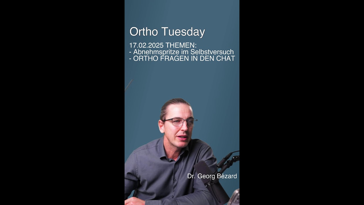 Ortho Tuesday Dr Bezard