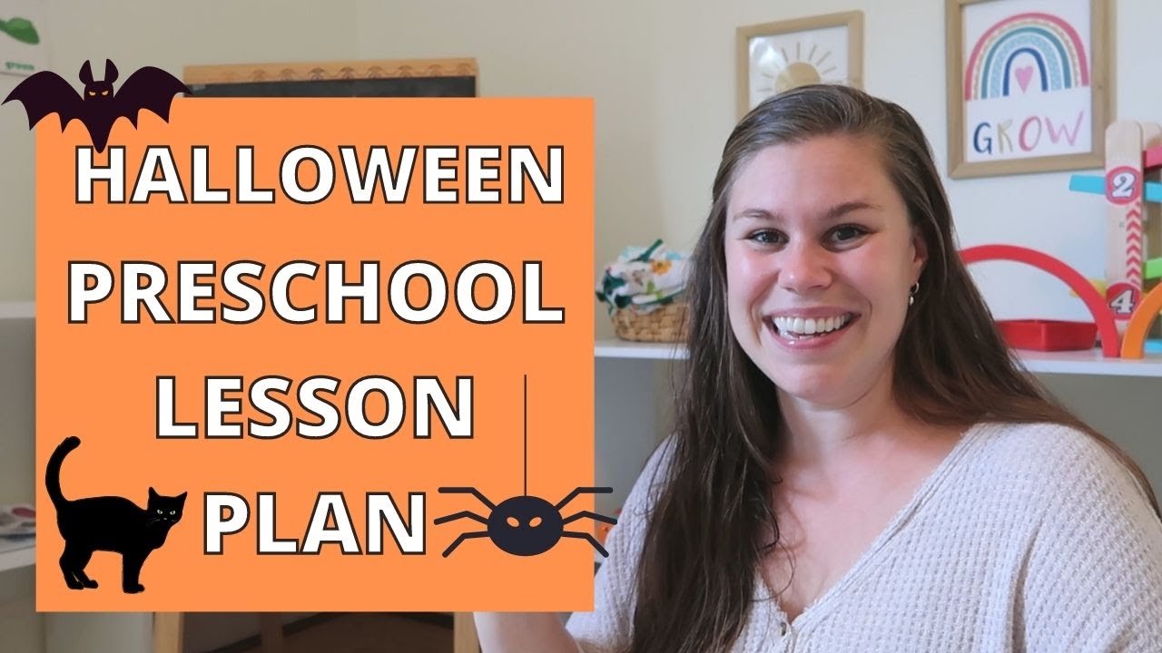 PRESCHOOL HALLOWEEN LESSON PLAN & LEARNING // HALLOWEEN PRINTABLES FOR PRESCHOOLERS & TODDLERS
