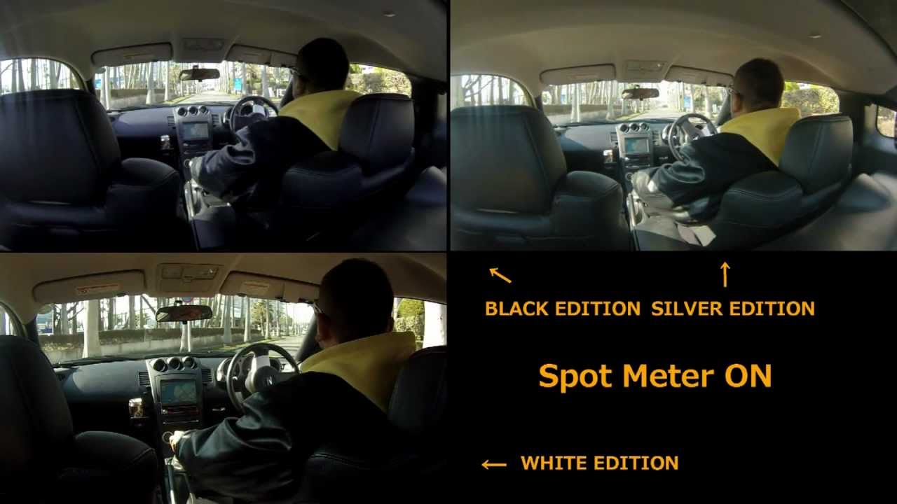 GoPro HERO3 TEST  ( BLACK / SILVER / WHITE )