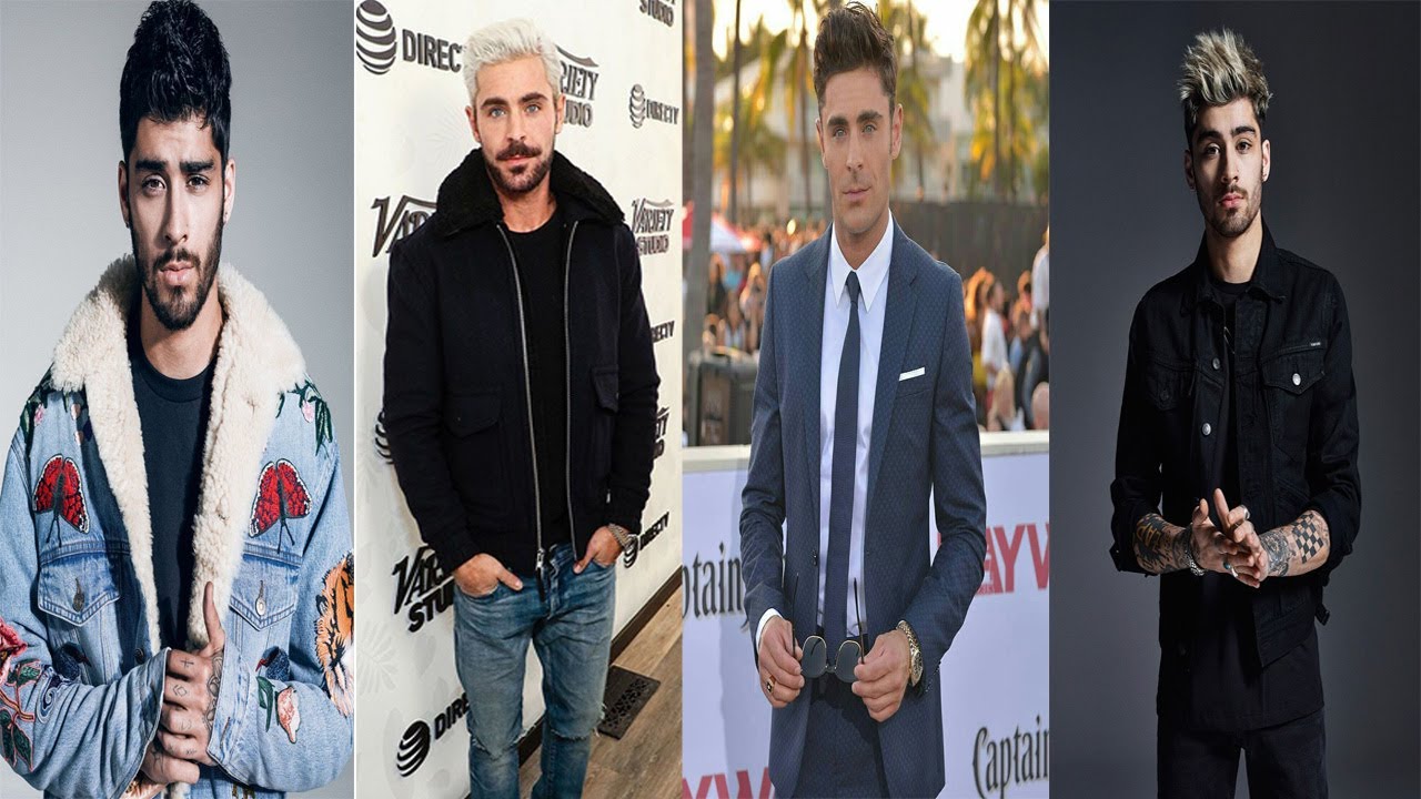 Zayn Malik vs Zac Efron Style Inspiration and Most Stylish  Outfits || MENS FASHION