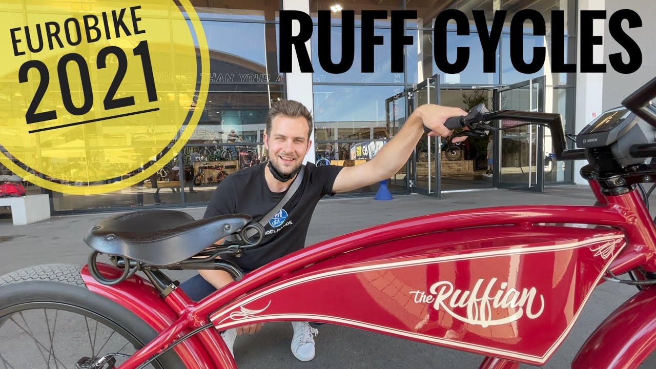 Eurobike 2021 - Ruff Cycles baut E-Bikes für Motorrad Enthusiasten
