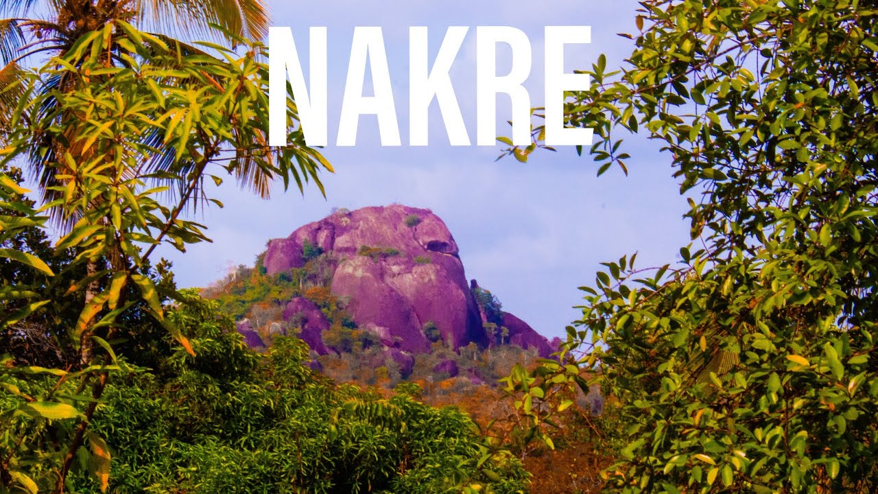 NAKRE - A village behind a giant rock