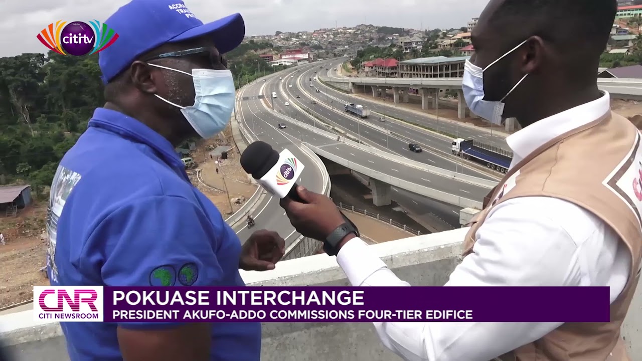 Nana Addo commissions four-tier Pokuase Interchange | CNR