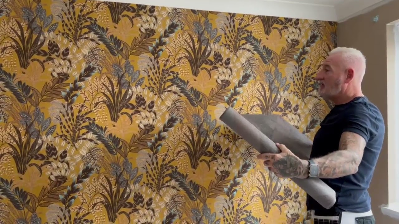 Where To Start When Wallpapering A Chimney Breast, Including Symmetry
