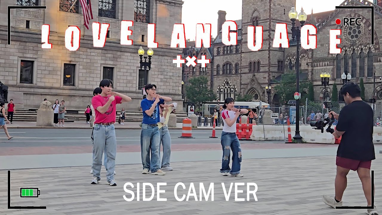 [KPOP IN PUBLIC - Side Cam] TXT (투모로우바이투게더) - 'Love Language' | Full Dance Cover by HUSH BOSTON