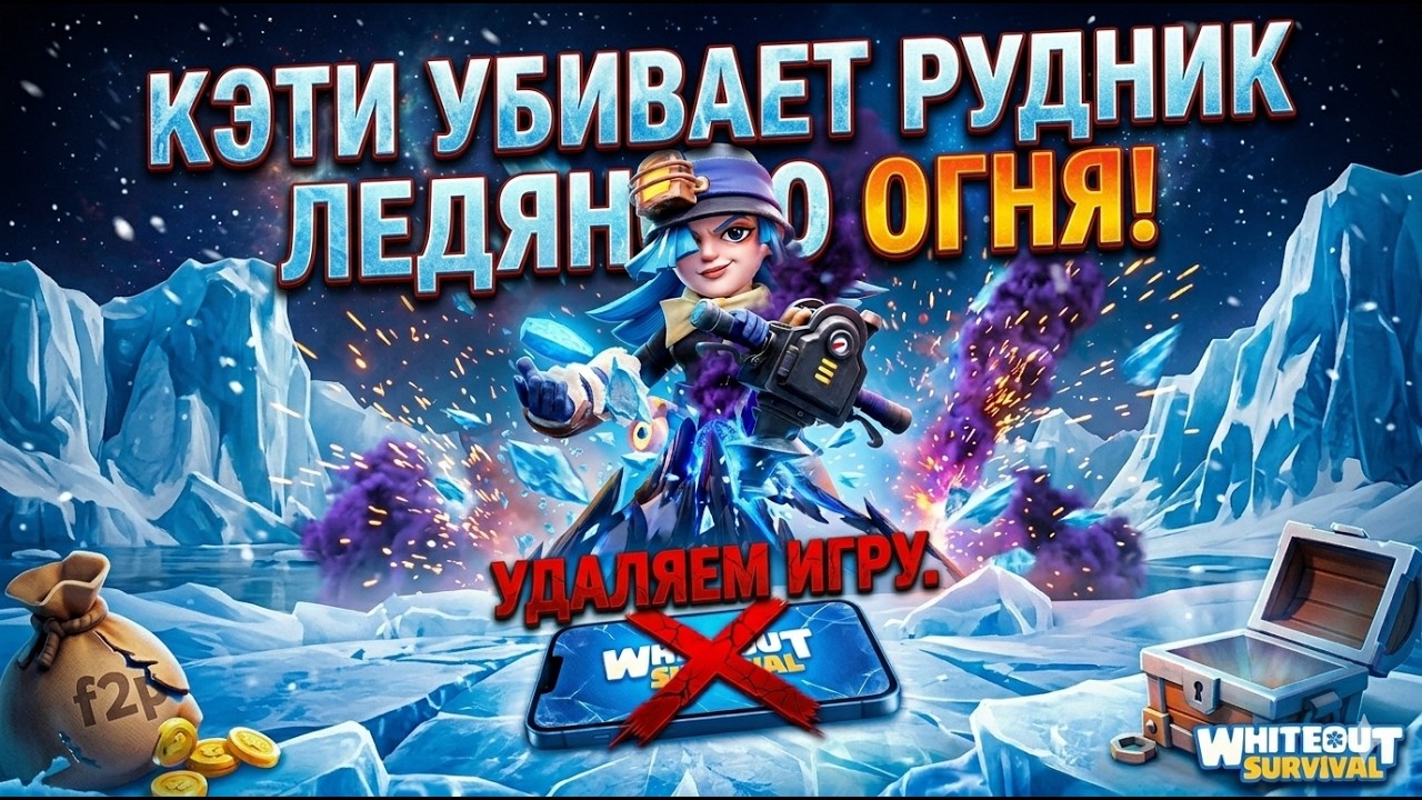 НАВЫКИ НОВОГО ЭКСПЕРТА УБИЛИ РУДНИК ЛЕДЯНОГО ОГНЯ - WHITEOUT SURVIVAL.