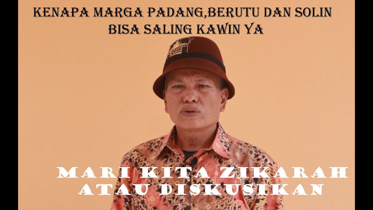 KENAPA MARGA PADANG,BERUTU DAN SOLIN BISA SALING KAWIN ? Mari kita diskusikan !
