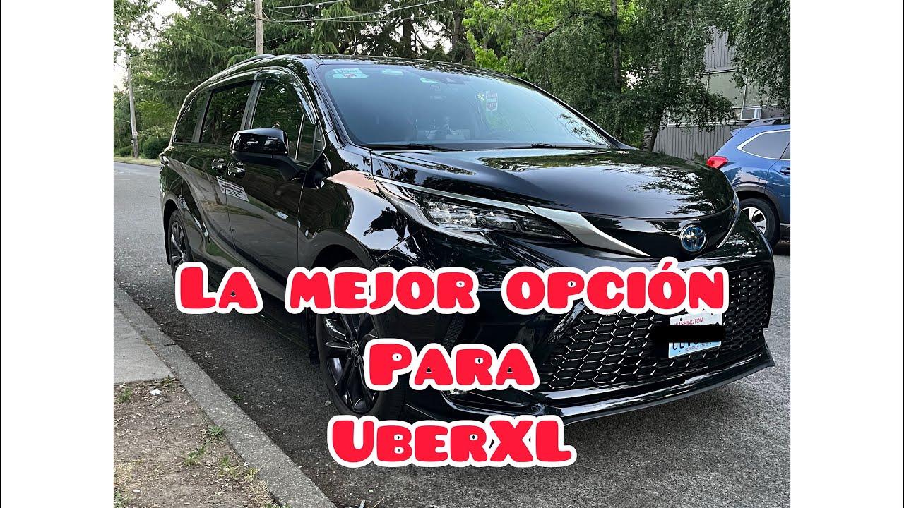 TOYOTA SIENNA- la mejor opción para UBERXL, te Sorprenderás ✅