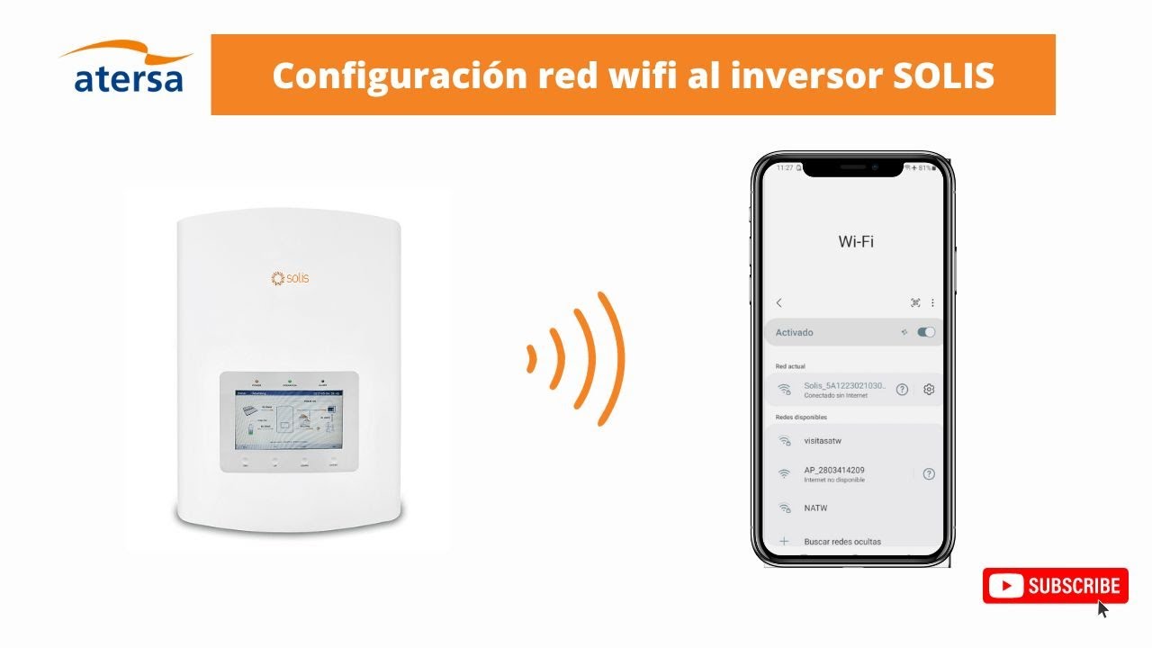 Monitorización wifi del inversor Solis: paso a paso