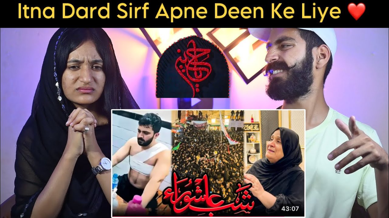 Indian Reaction : Finally 9th Muharram Detailed Vlog | 😭 First Time Ziyarat Ko Pakda🙏🏻| Rajab Family