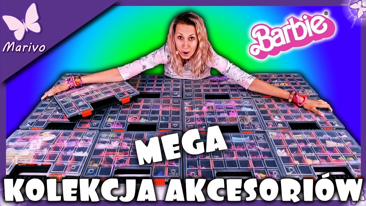 1..2..3000 AKCESORI&Oacute;W DLA LALEK BARBIE???!! MOJA MEGA KOLEKCJA * Specjał #2 JEDZONKO dla lalek