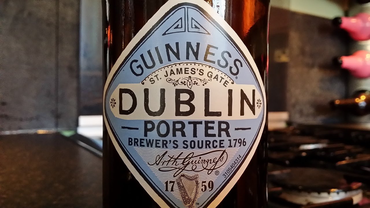 Guinness Dublin Porter 1796 | Irish Craft Beer Review