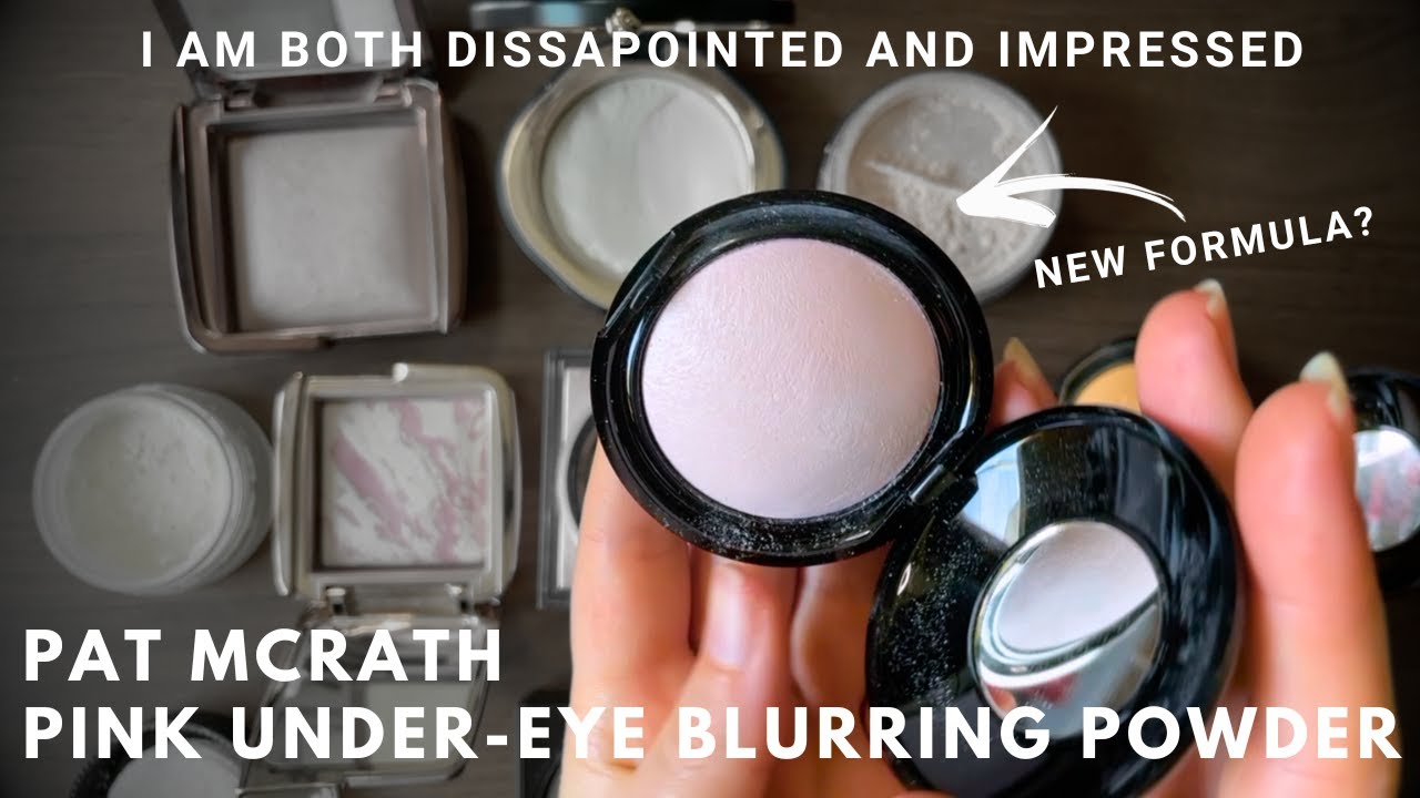 Updated Thoughts on Pat McGrath Baby Pink Under-Eye Blurring Setting Powder ~ Review After One Month
