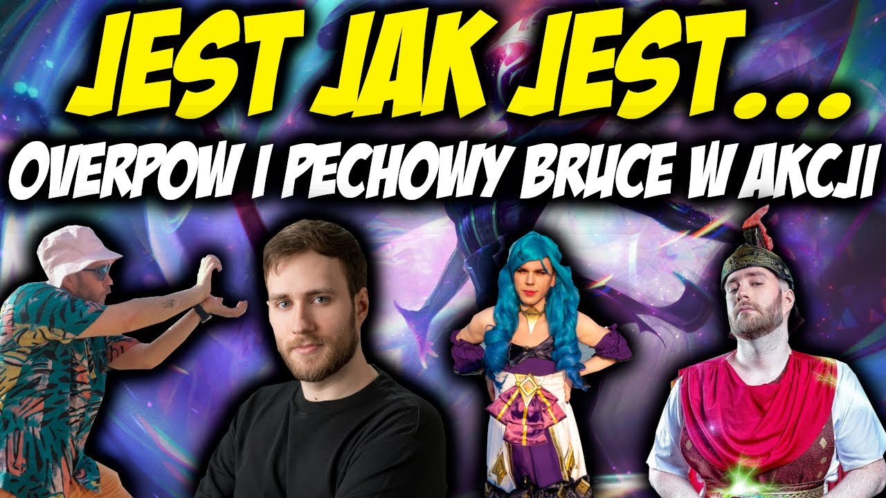 * OVERPOW & KOLEJNY DZIEŃ Z RANDOM BRUCEM NA SOLO Q  XDDD *