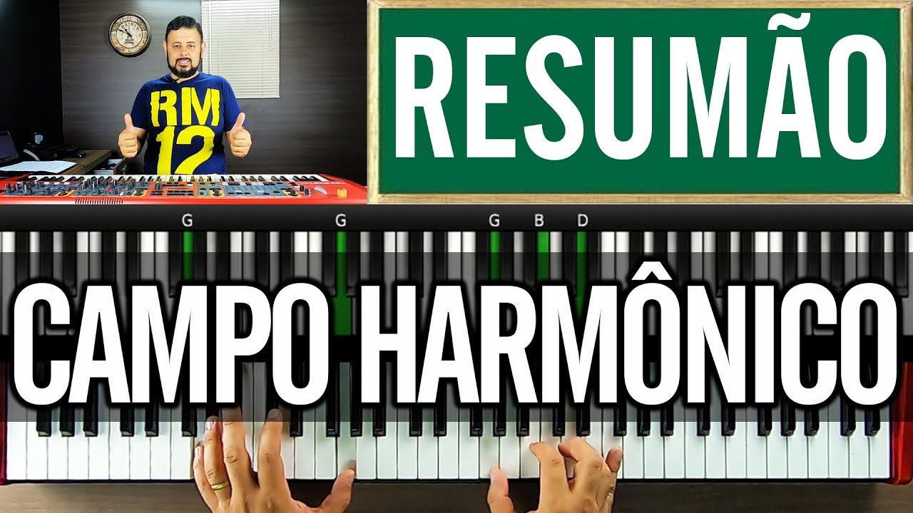Campo Harmônico - Resumão - Aula 39