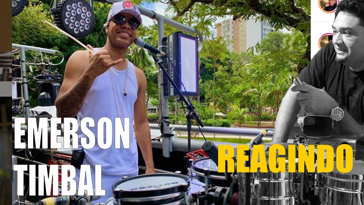 REAGINDO || PERCUSSÃO  EMERSON TIMBAL