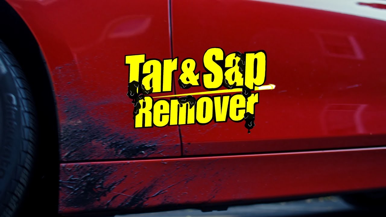 How To Remove Tar, Sap & Asphalt in Seconds!
