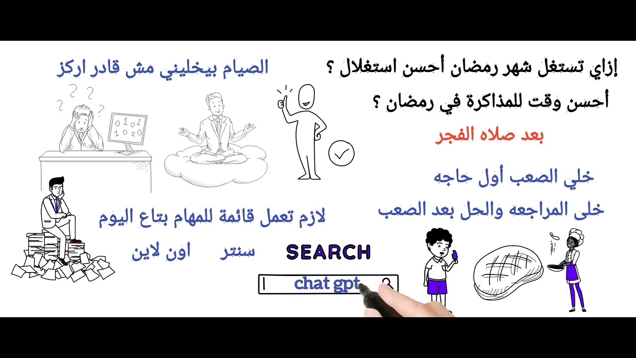 كيف تستغل شهر رمضان في المذاكرة# لخصها La5sa