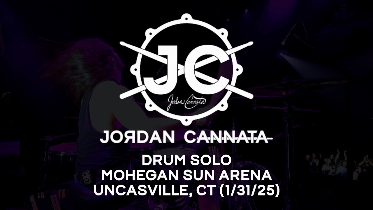 Jordan Cannata - Drum Solo - Uncasville, CT  (1/31/25)