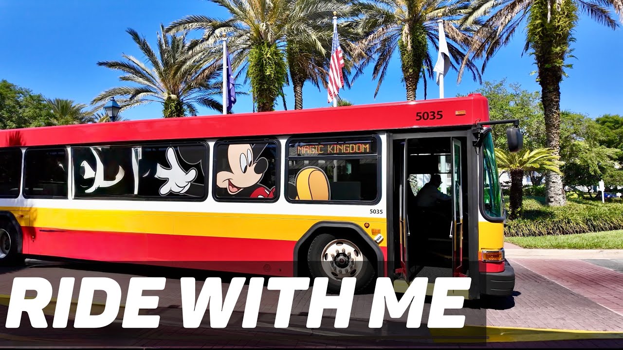 Ride W/Me~ Old Key West Resort To Magic Kingdom & Back With All Stops