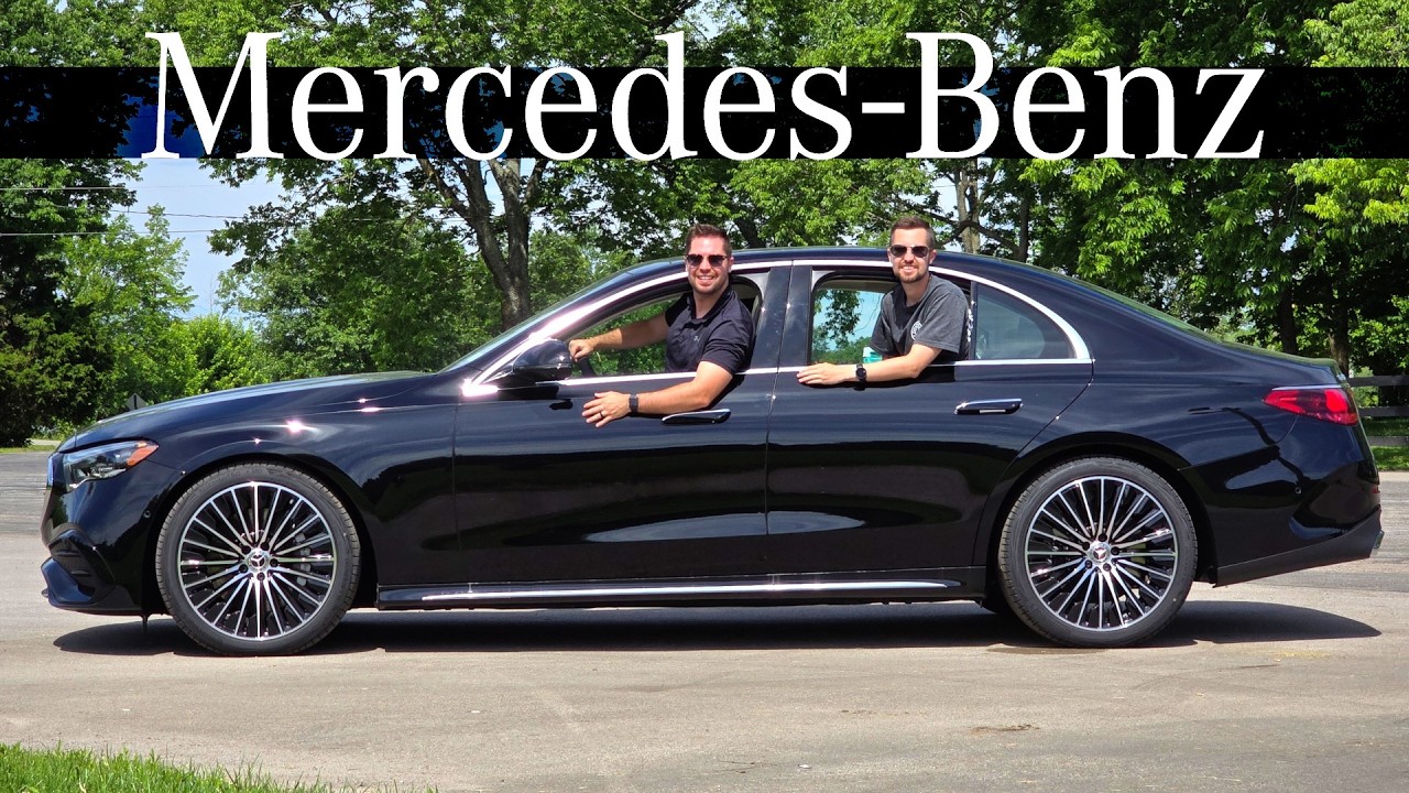 2026 Mercedes E-Class -- SPOILED With Luxury, but Better Than 5-Series & Lexus ES??