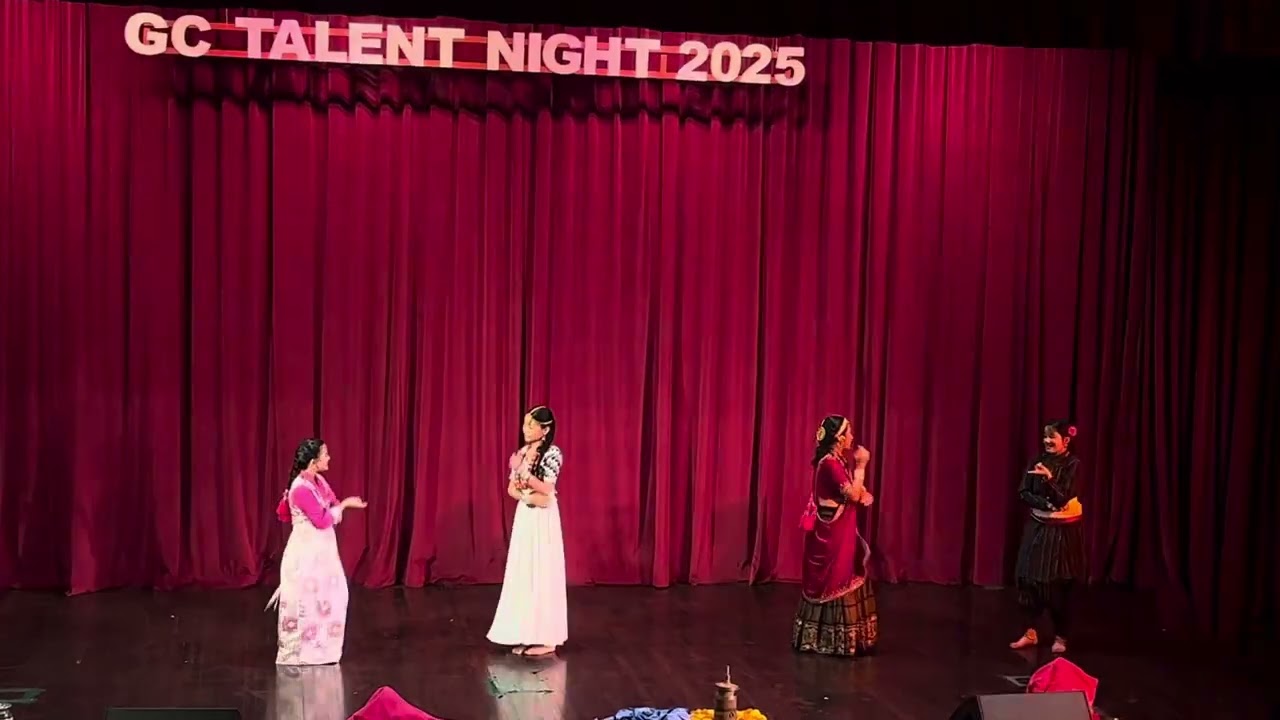 Mixed culture friends showing their own dance,custom n cultural pot in their religion song #respect 