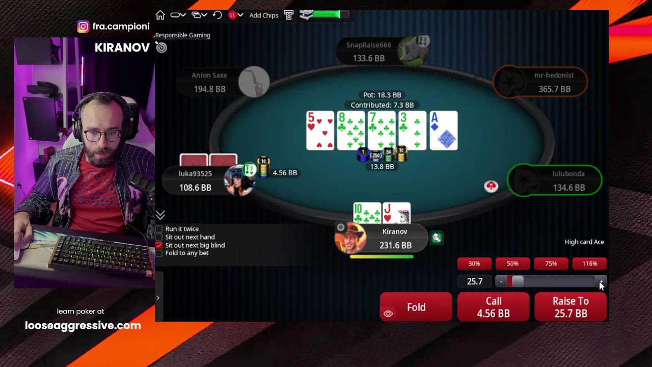 Cash Game Zoom | NL25