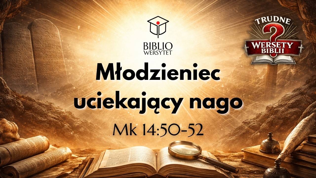 Młodzieniec uciekający nago - Mk 14,50-52 - TRUDNE WERSETY BIBLII - Tymoteusz Cieślar