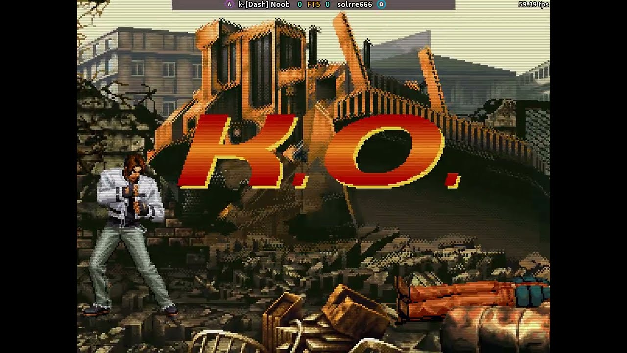 fightcade 2 kof 2000 k-[Dash] Noob (Chile) vs solrre666 (U.S)