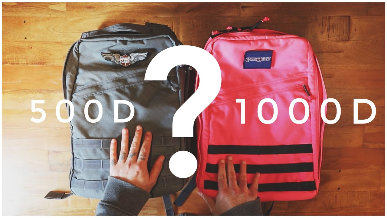 Cordura 500D и Cordura 1000D: в чём разница? Взгляд неспециалиста на GORUCK GR1