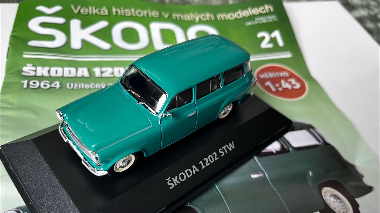 Škoda 1202 STW 1964 diecast model 1/43 DeAgostini #skoda 