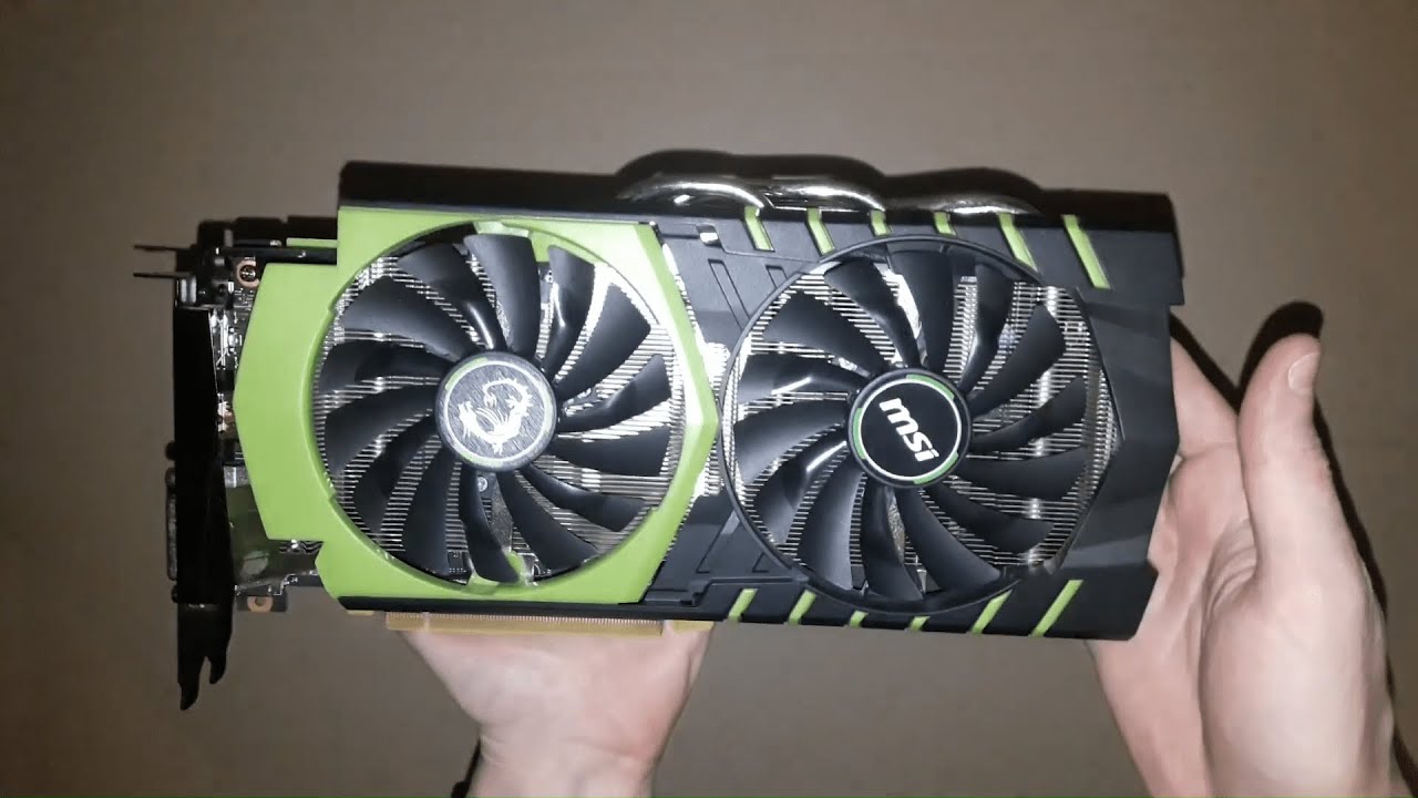 Видеокарта | MSI GeForce | GTX 960 GAMING 100ME | PCI-E | 2048 МБ GDDR5 128 бит | РАСПАКОВКА И ОБЗОР