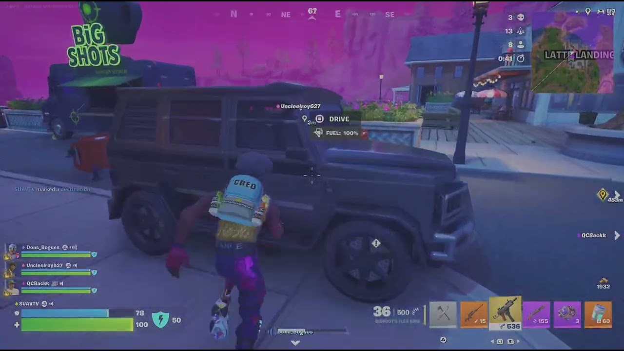 Fortnite Squad W UncleElroy Clutches Part 3