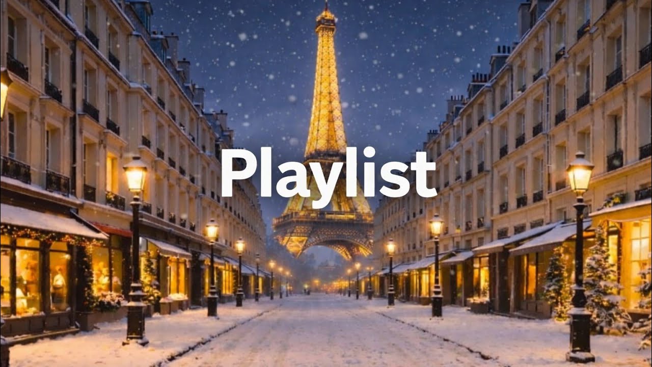 [Jazz Playlist] 눈 내리는 파리, 천천히 시작하는 하루 Music with echorawave