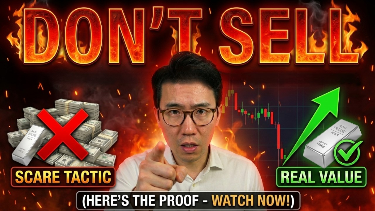 СРОЧНО: Они сбрасывают серебро, чтобы вас запугать. Не ведитесь на это. Вот доказательство.