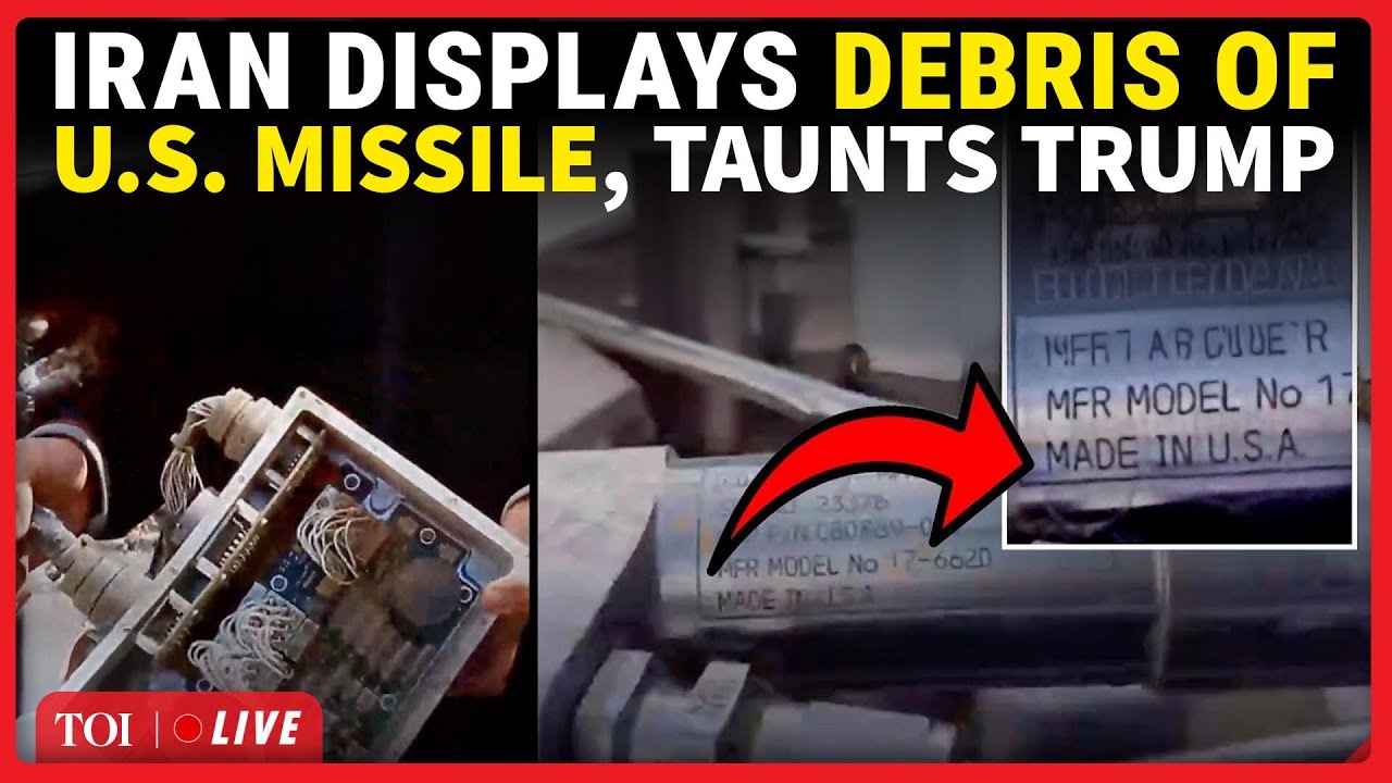 LIVE: Iran Rules Out Ceasefire, Parades Charred American Cruise Missile After Dramatic Interception