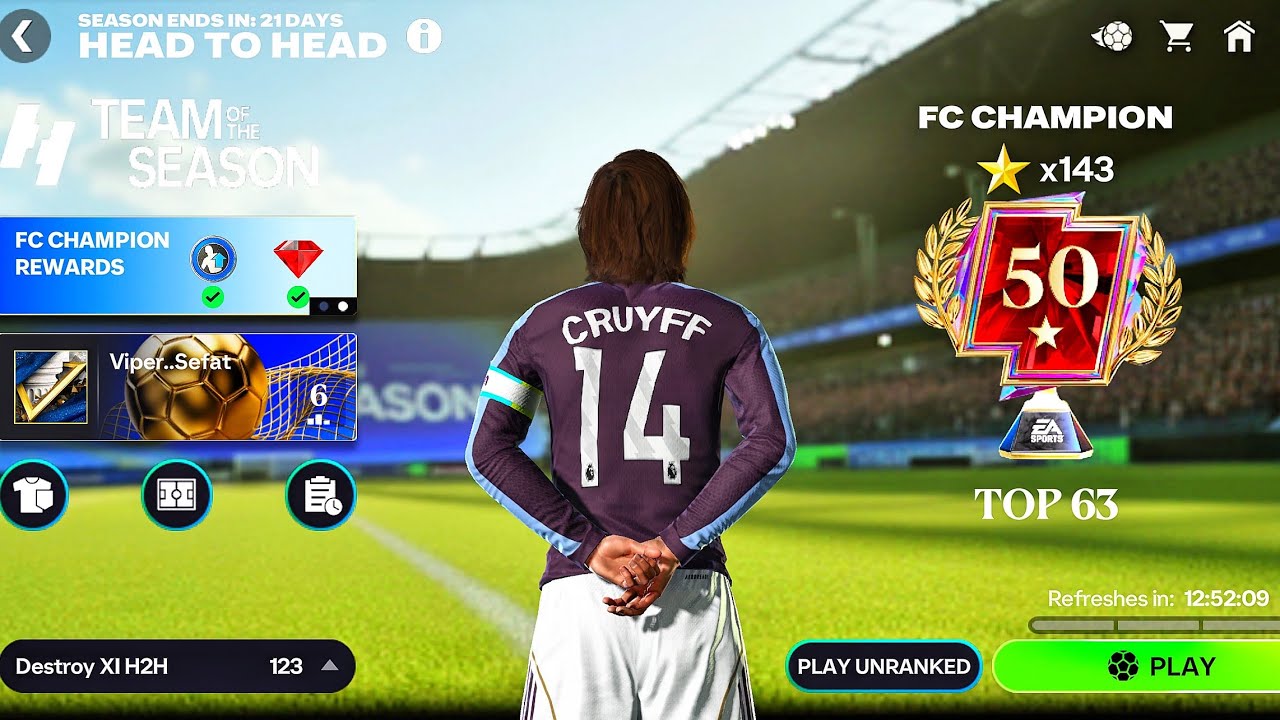 Игровой процесс FC Mobile &laquo;Один на один&raquo; 🥶 Путь к 148⭐️