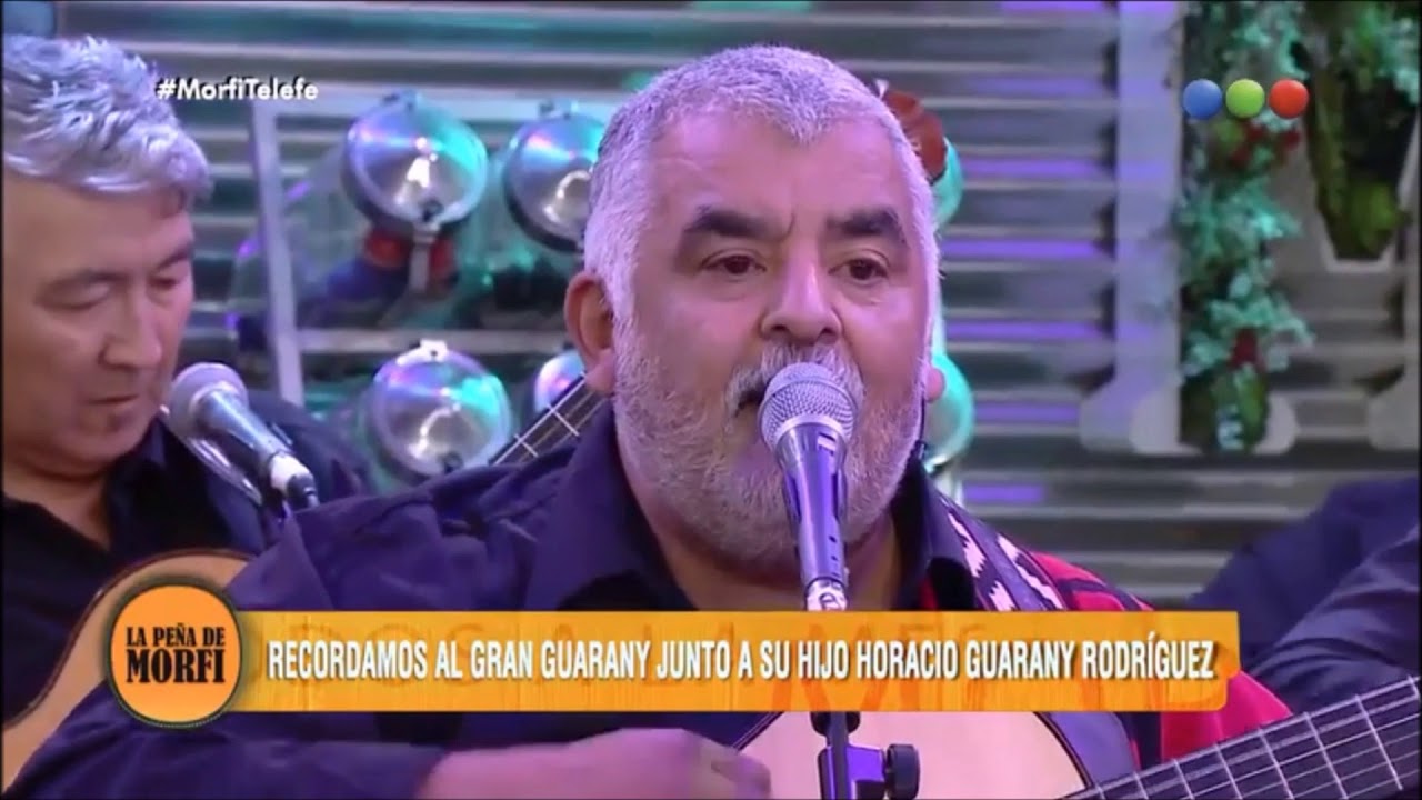 Horacio Guarany Rodriguez en La Peña de Morfi